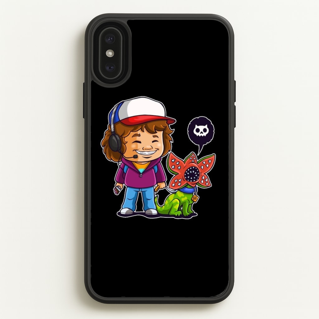 Dustin and The Demogorgon Phone Case