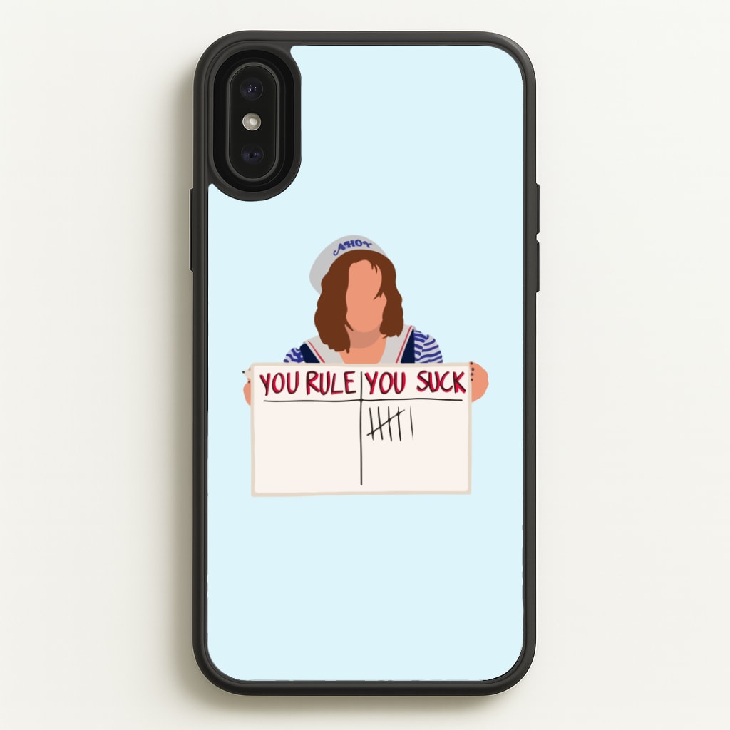 You Suck Tally Phone Case