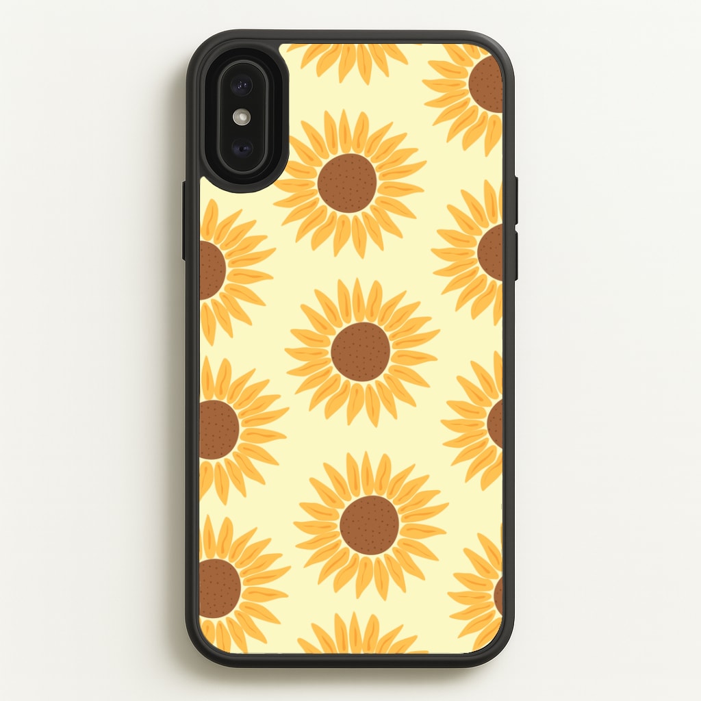 Sunflowers Abstract Pattern Phone Case