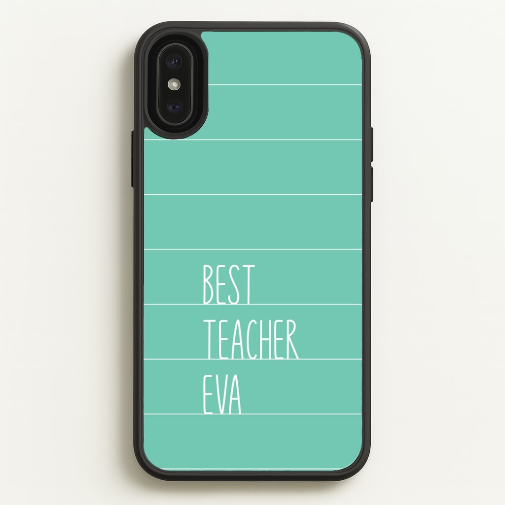 Best Teacher Eva Phone Case