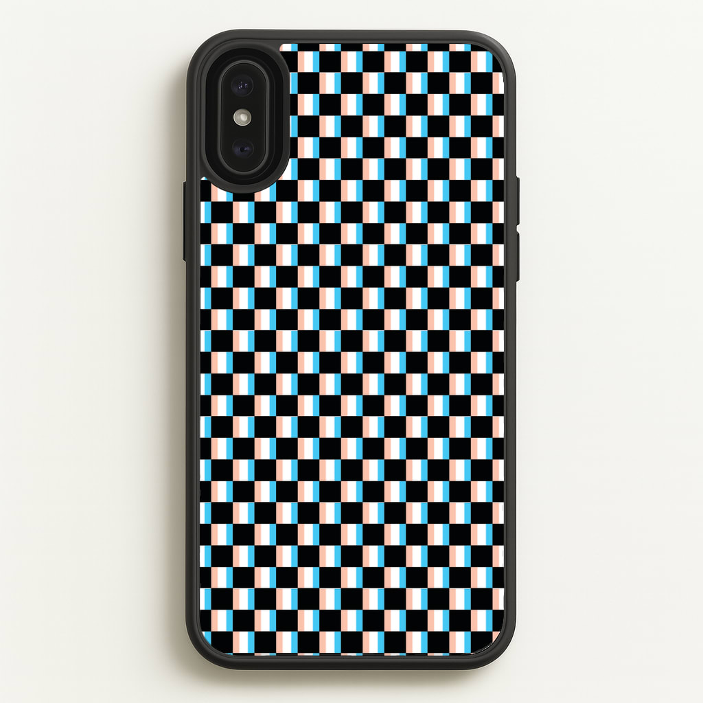 3D Squares - Trippy Patterns Phone Case