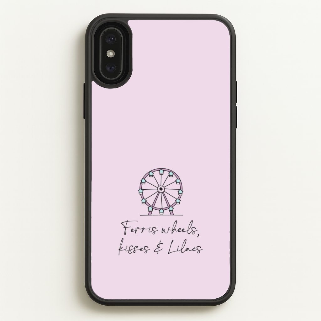 Ferris Wheels, Kisses & Lilacs Phone Case