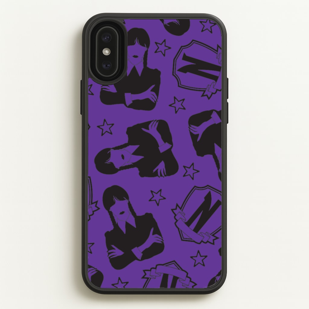 Wednesday Pattern Phone Case
