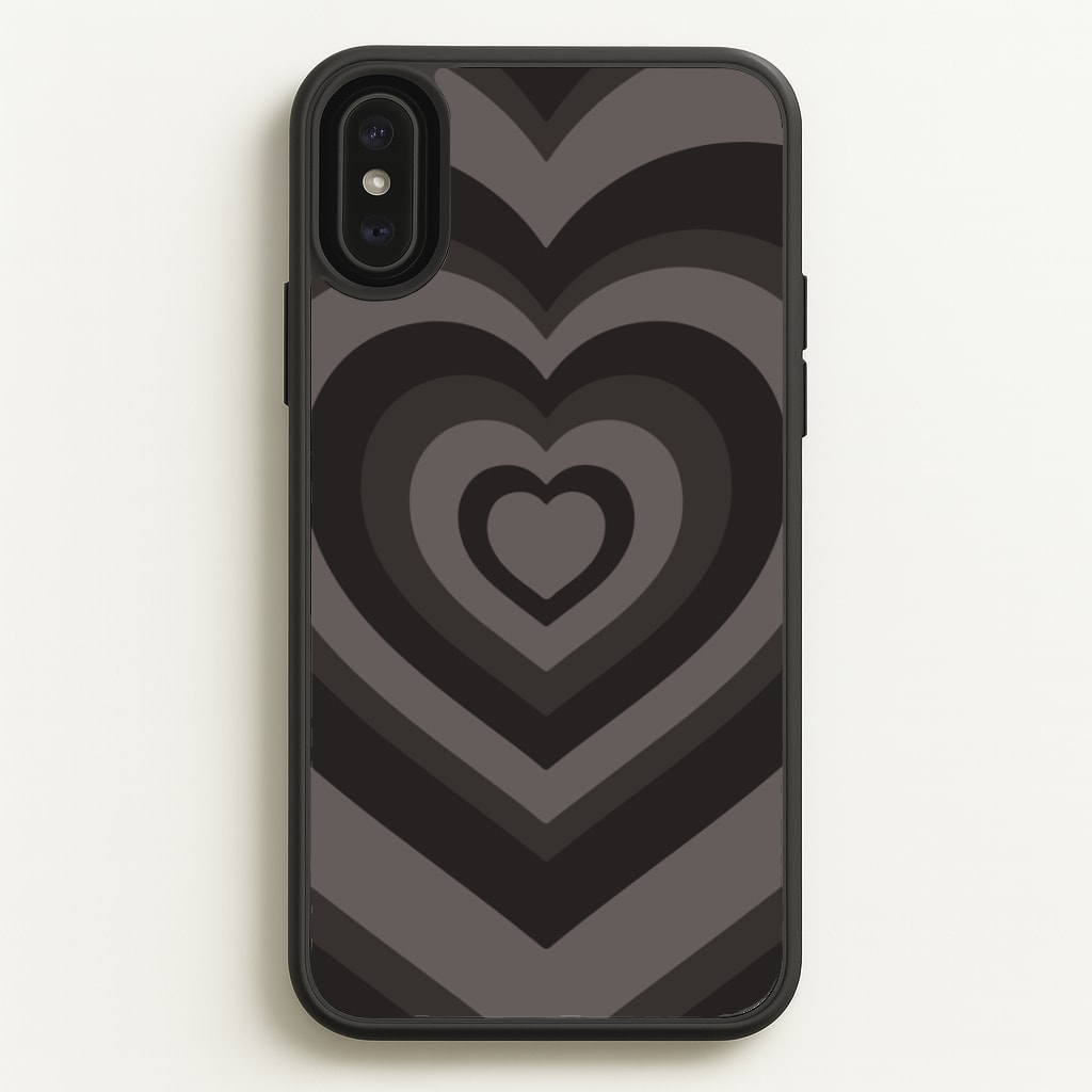 Abstract Black Heart Phone Case