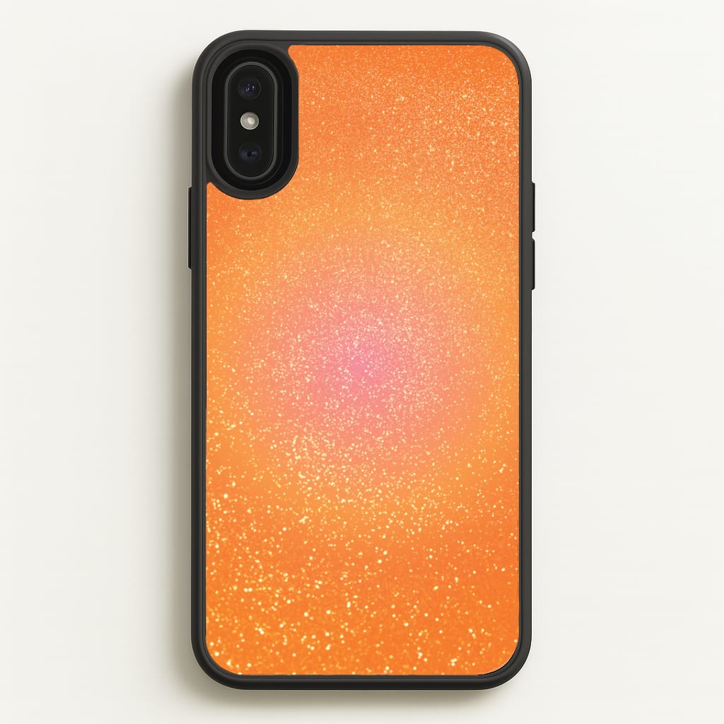 Orange Shimmer Phone Case