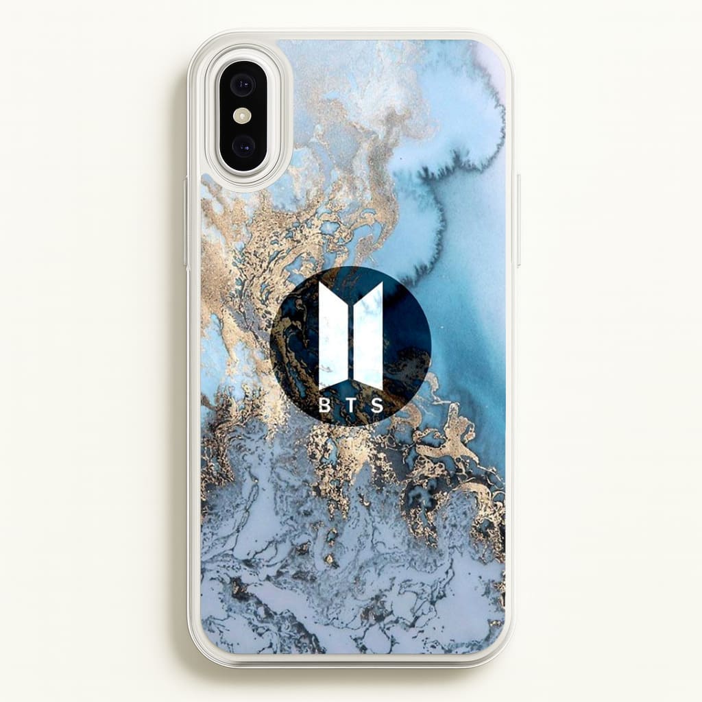 K-Pop Band Logo Marble Phone Case