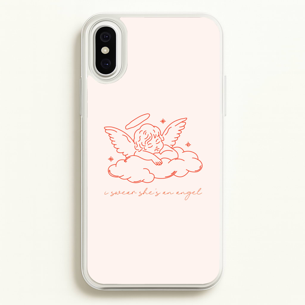 I Swear Shes An Angel - Clean Girl Aesthetic Phone Case
