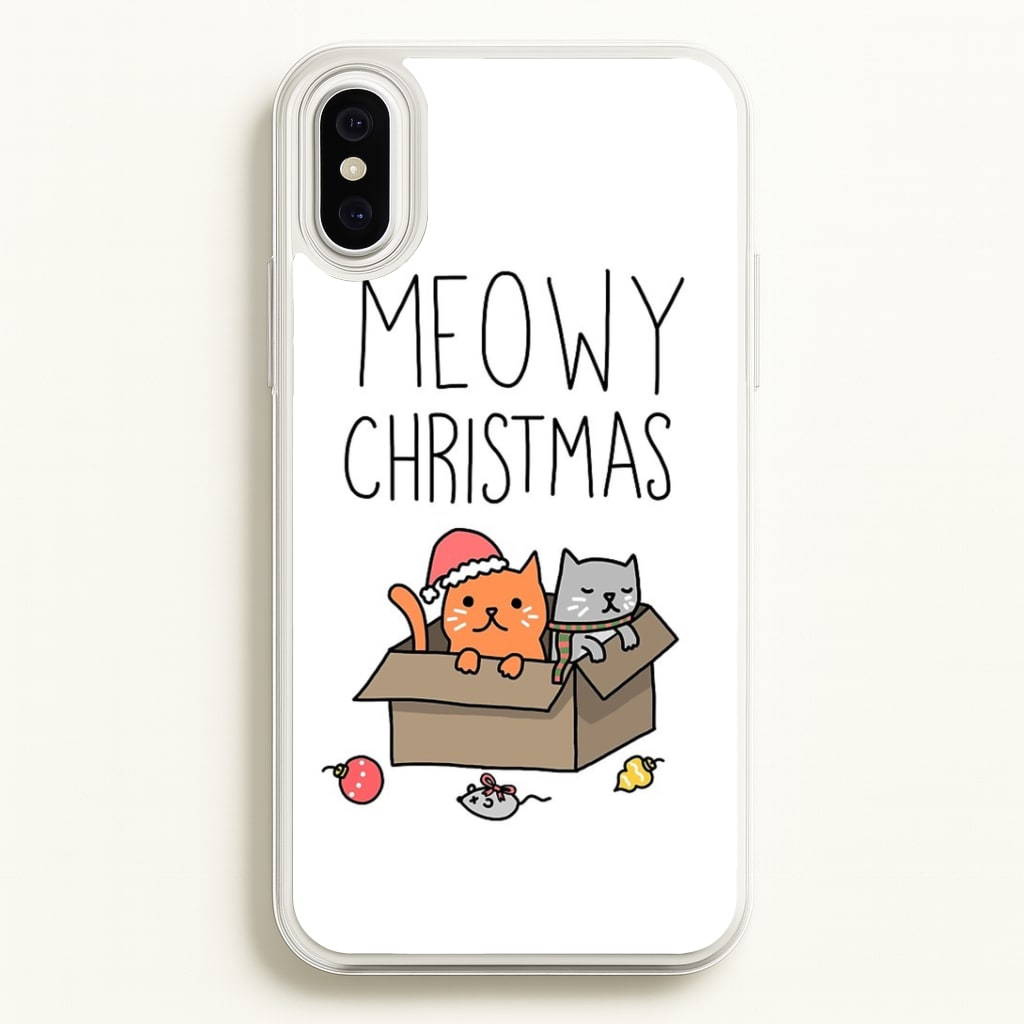 Meowy Christmas Phone Case