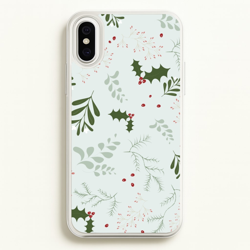 Christmas Floral Pattern Phone Case