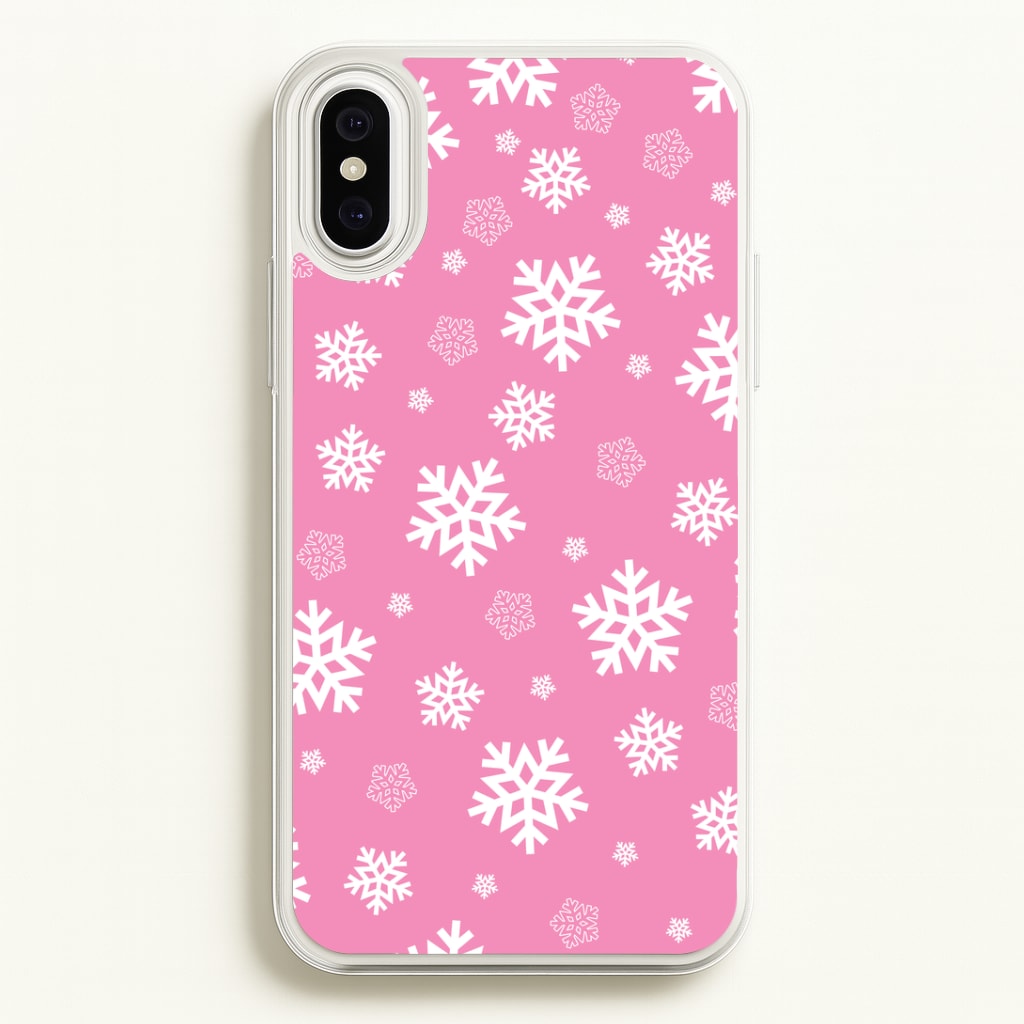 Snow Pink Pattern Phone Case