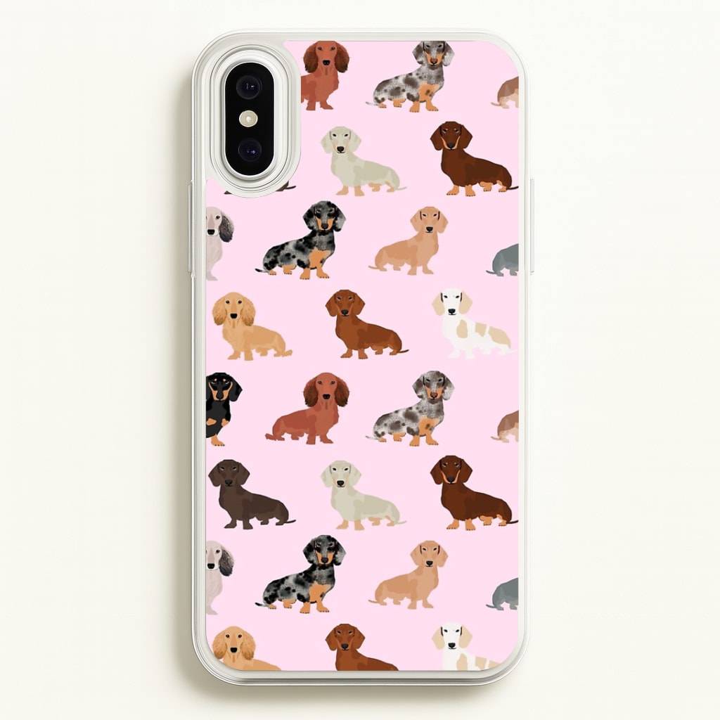 Dachshund Breed Pattern Phone Case