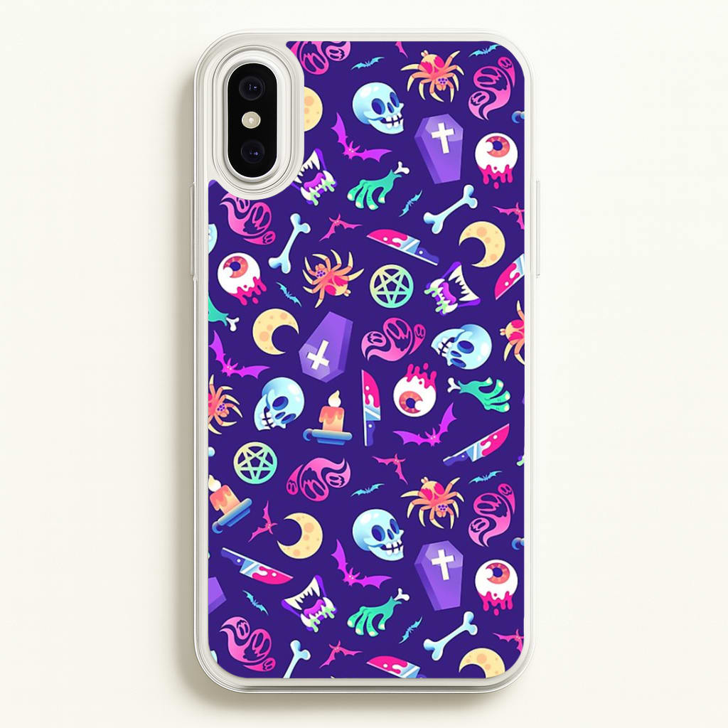 Horroriffic Halloween Pattern Phone Case
