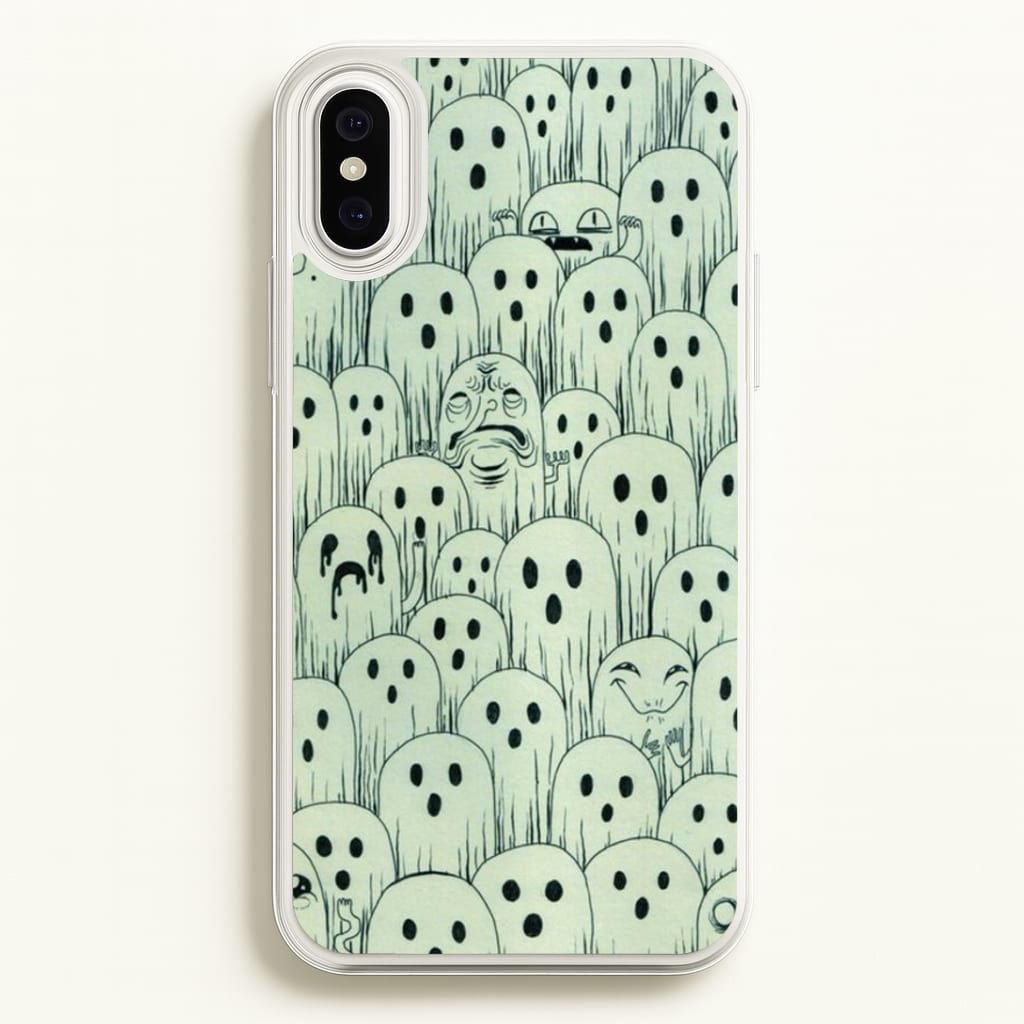 Droopy Ghost Pattern Phone Case