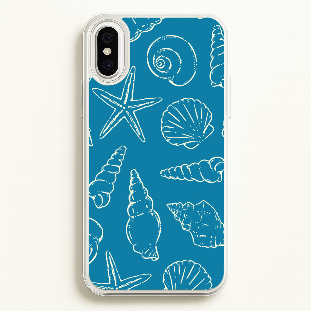 Sketched Shells Pattern Phone Case