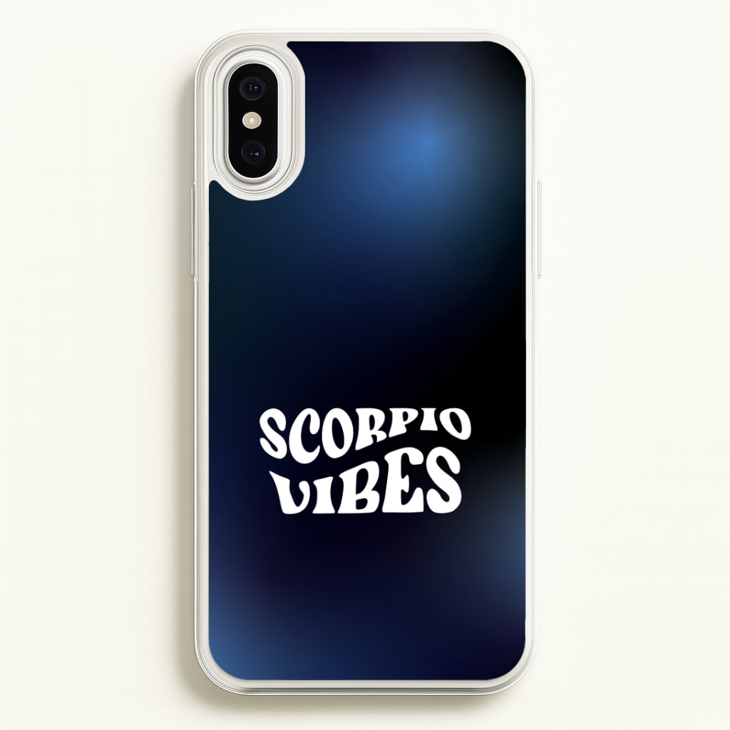 Scorpio Vibes Gradient Zodiac Phone Case