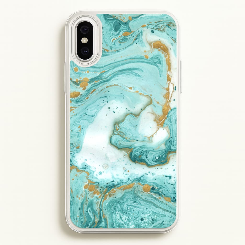 Green Marble Phone Case