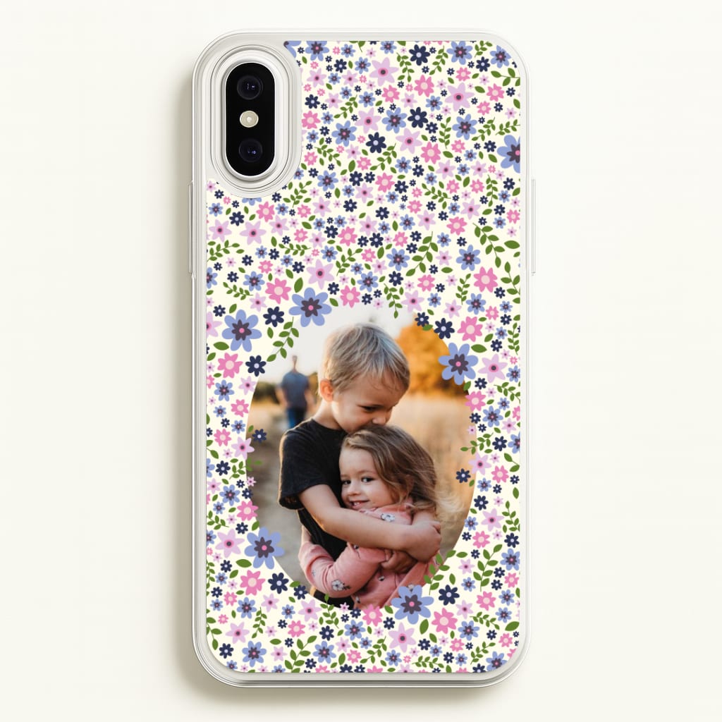 Detailed Flower Pattern - Personalised Mother's Day Phone Case
