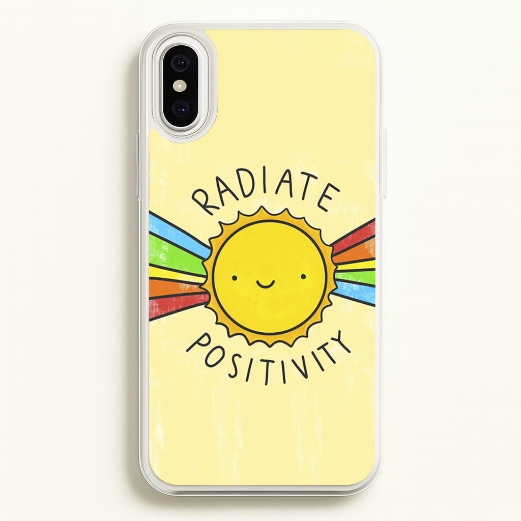 Radiate Positivity Sunshine - Positivity Phone Case