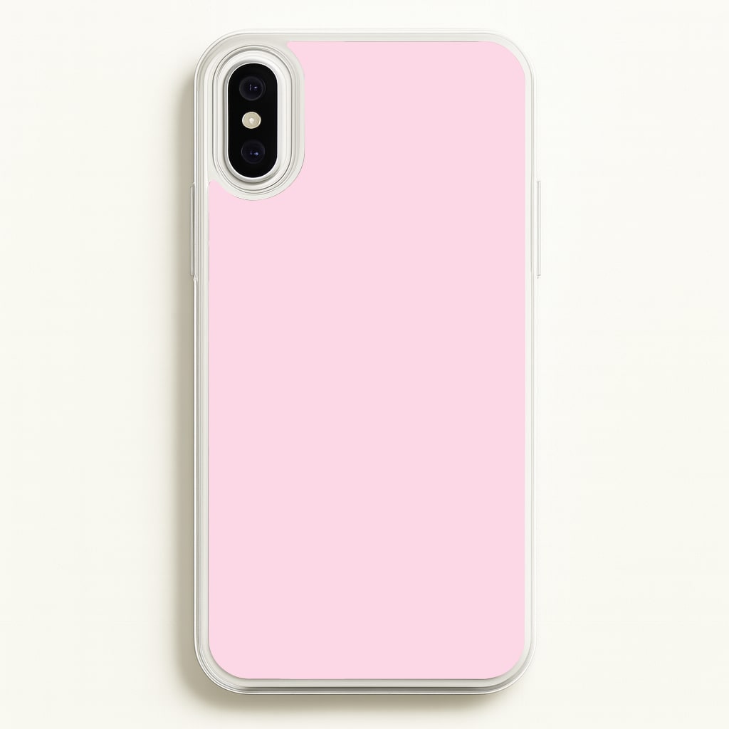 Back To Casics - Pretty Pastels - Plain Pink Phone Case
