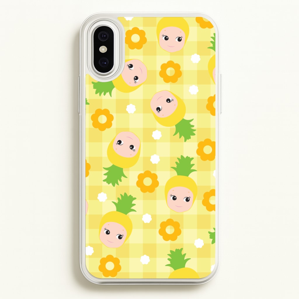 Pineapple Angel Pattern Phone Case
