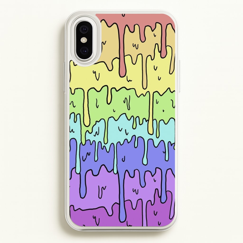 Dripping Rainbow Phone Case