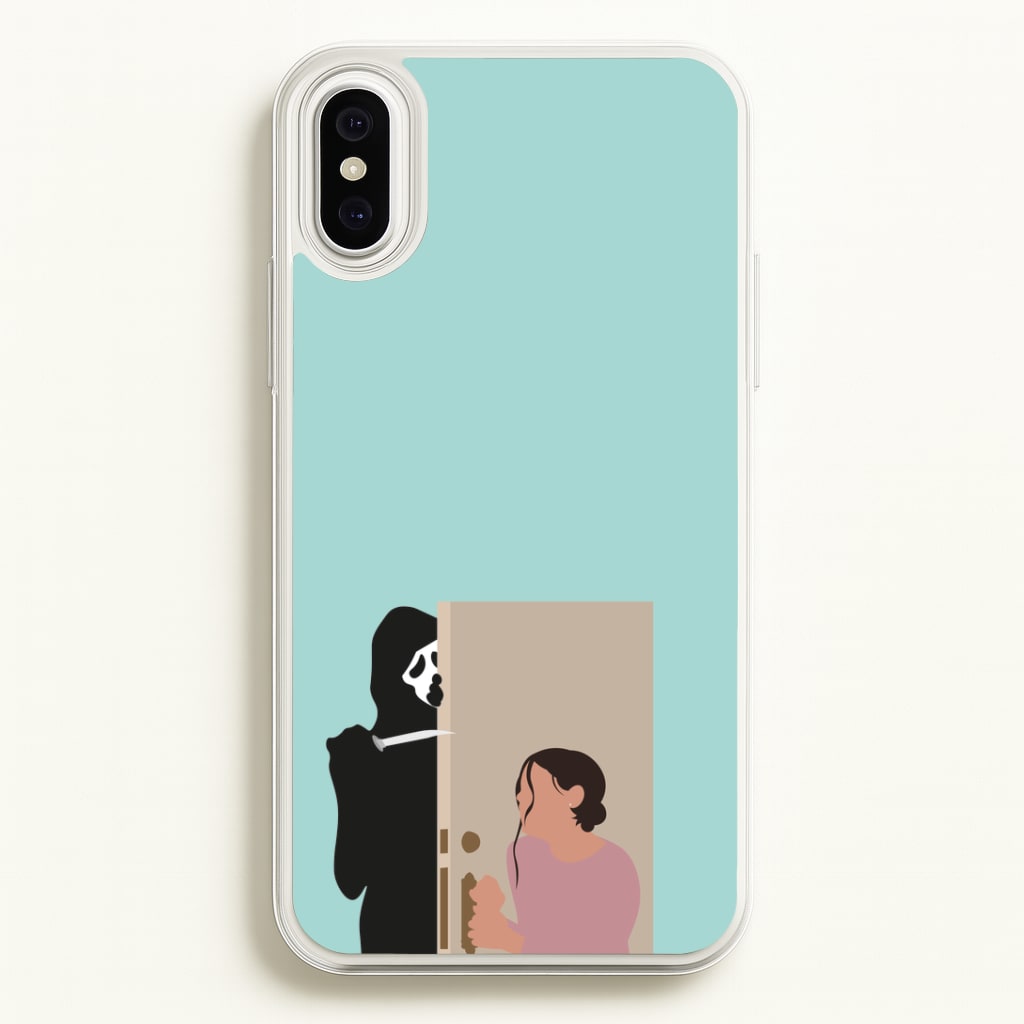 Tara And Ghostface - Scream Phone Case