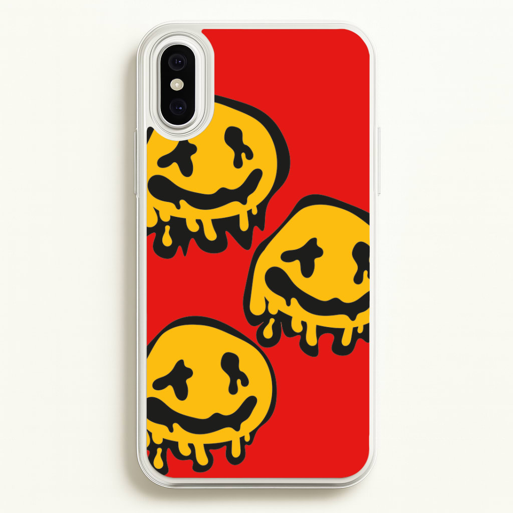 Dripping Smiley - Skate Aesthetic Phone Case