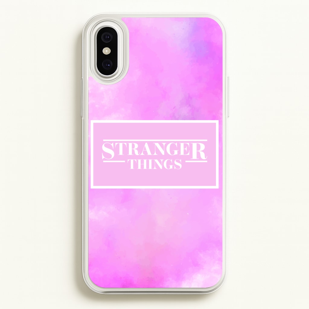 Pink Galaxy Stranger Phone Case