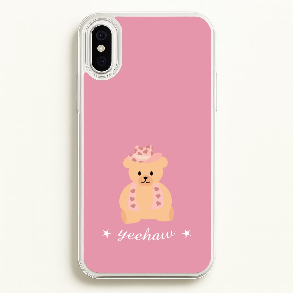 Yeehaw Teddy Bear Phone Case