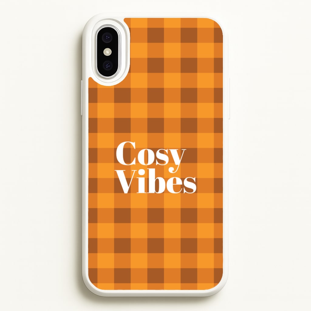 Checkered Cosy Vibes Phone Case