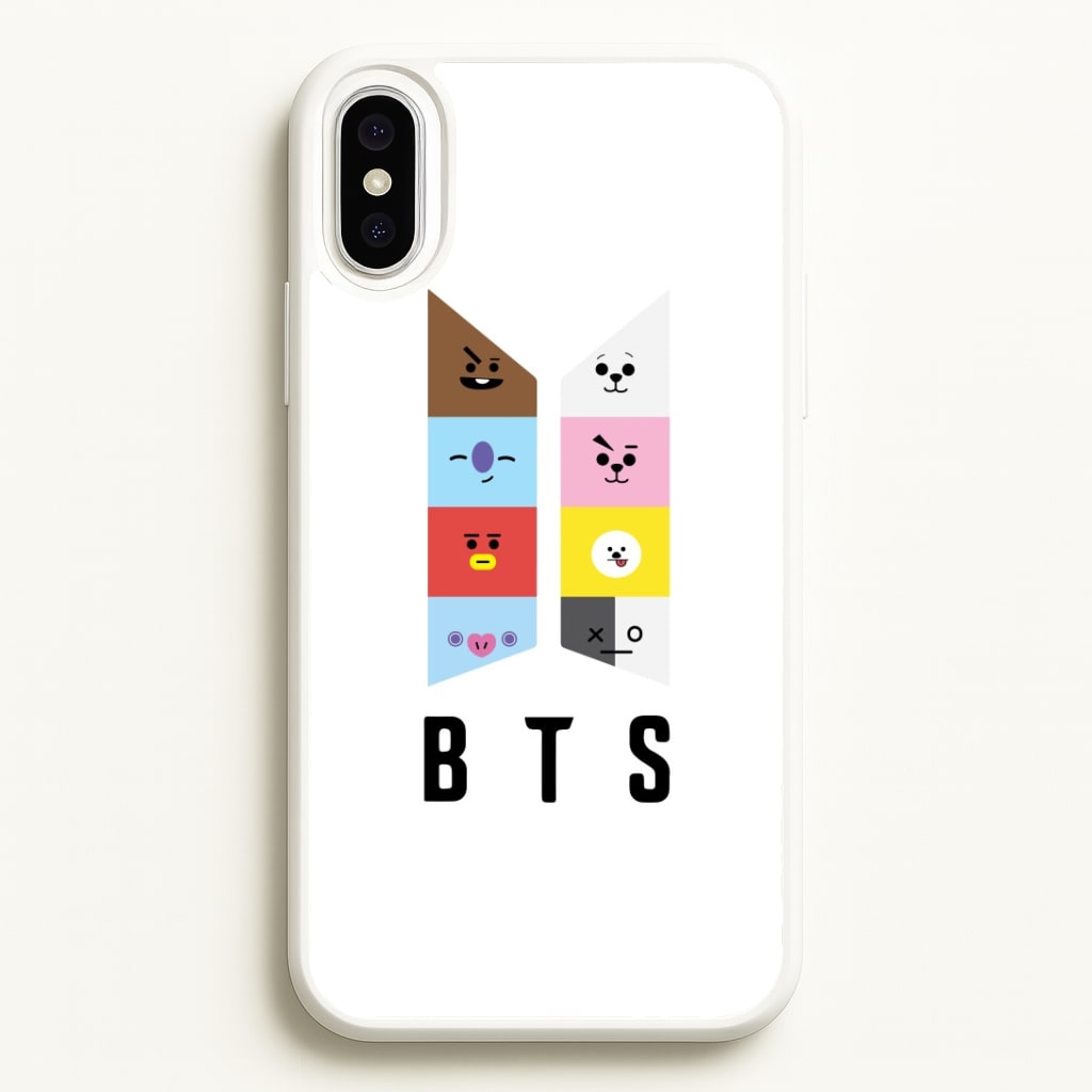 BT21 K-Pop Band Logo Phone Case
