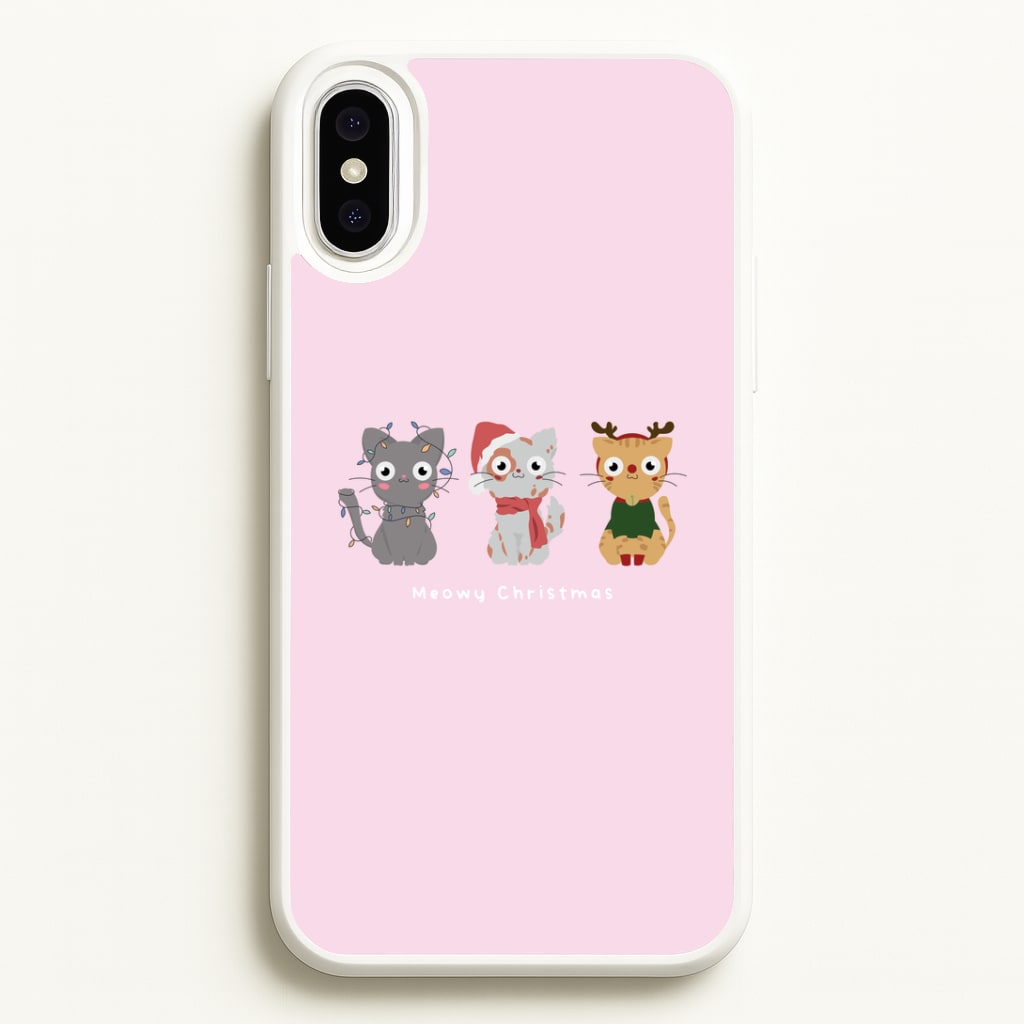 Meowy Christmas Phone Case