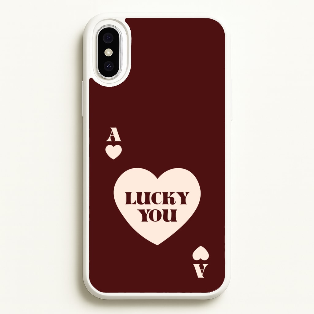 Ace Of Hearts Lucky You Phone Case