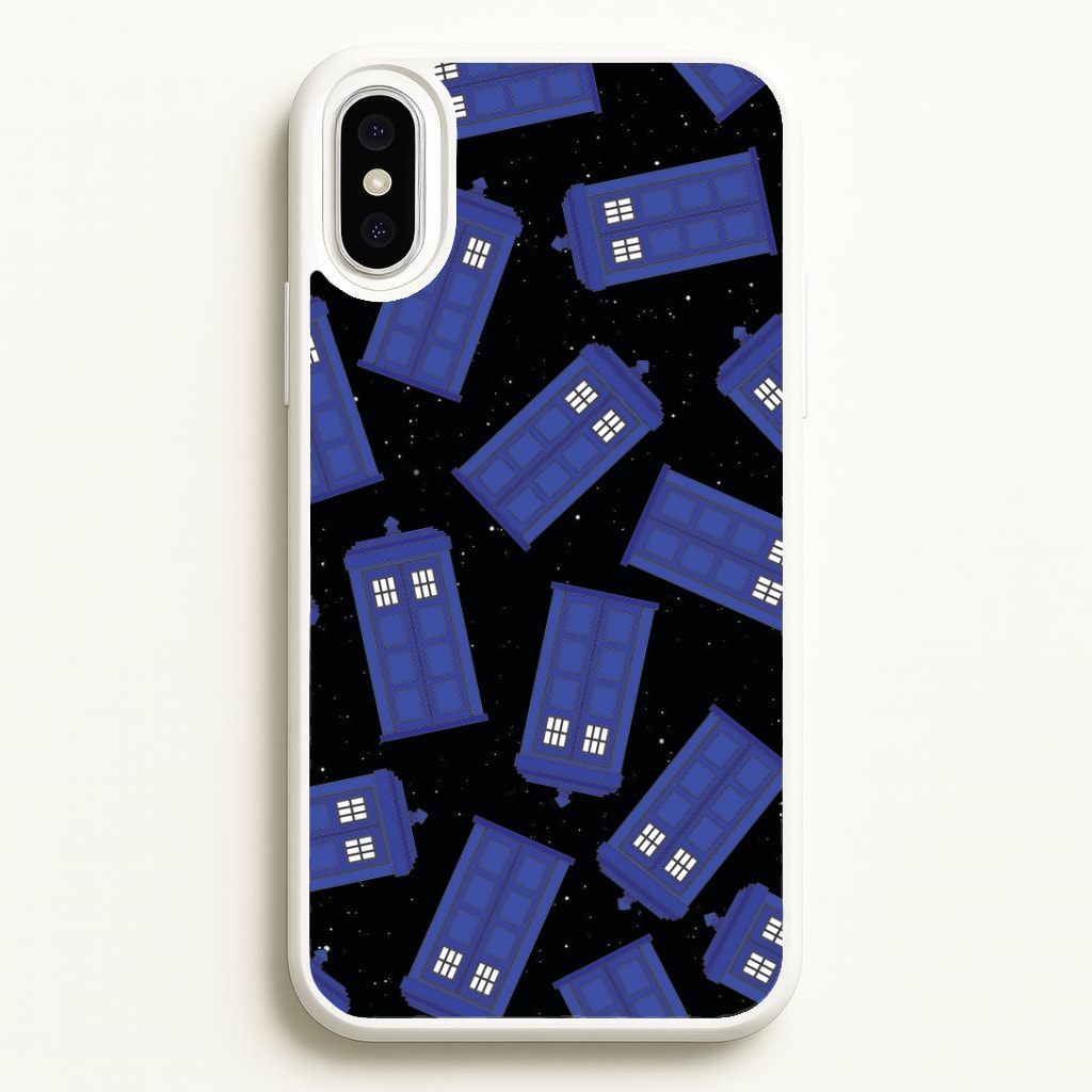Tardis Pattern Phone Case