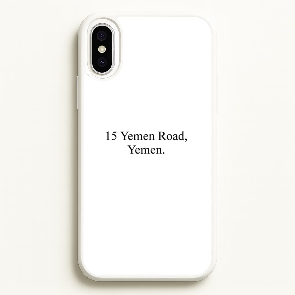 15 Yemen Road, Yemen Phone Case