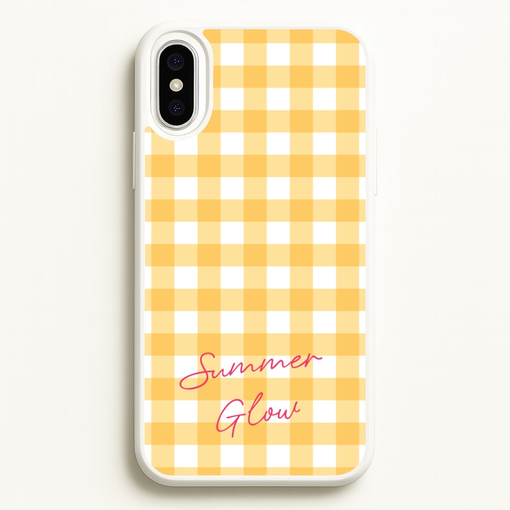 Tartan Summer Glow Phone Case