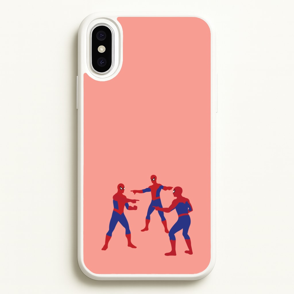 Spider Hero Pointing Meme Phone Case