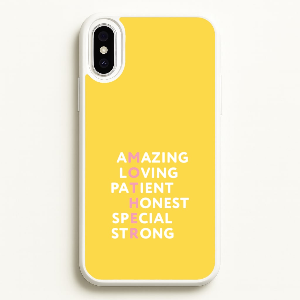 Mother Anagram Phone Case