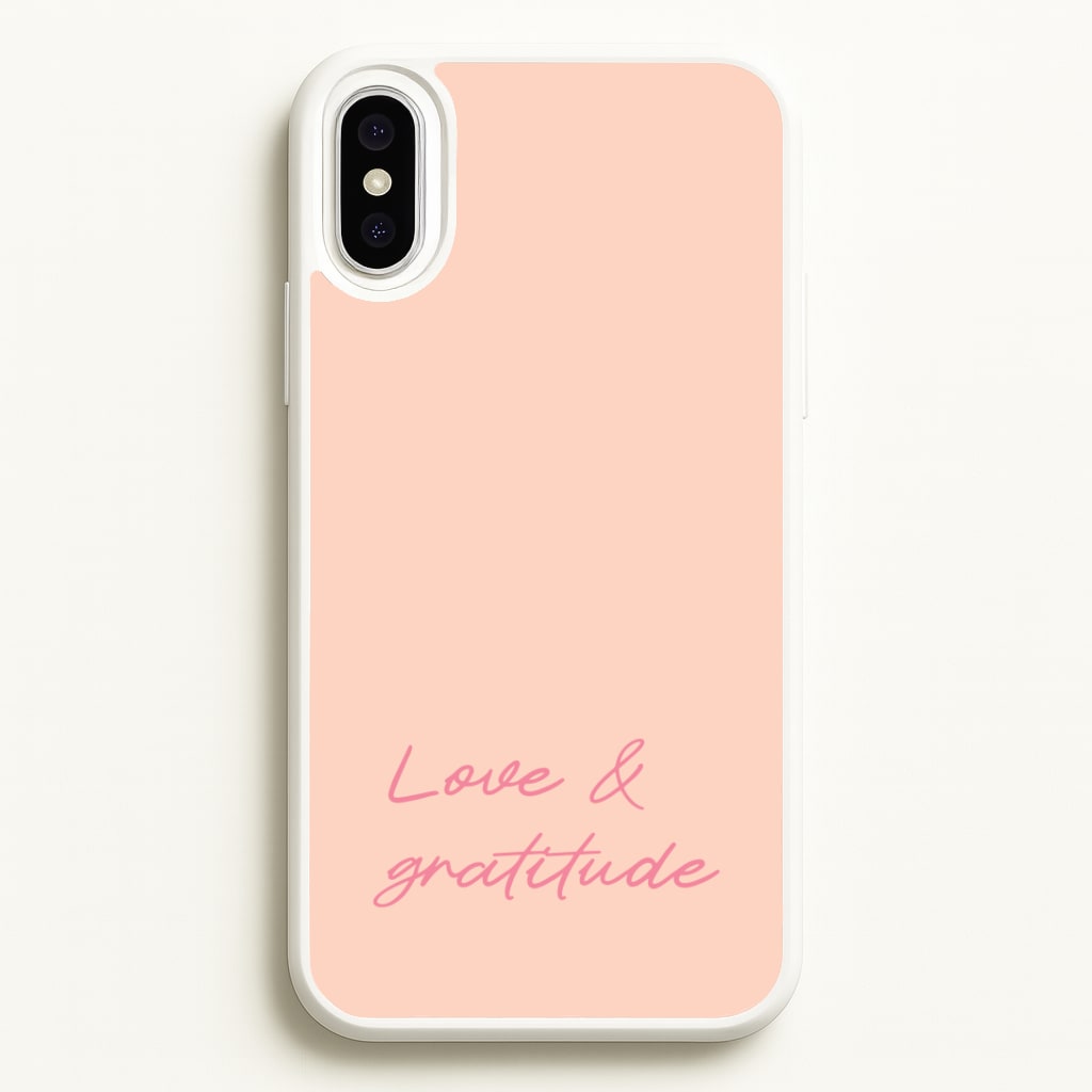 Love And Gratitude Phone Case