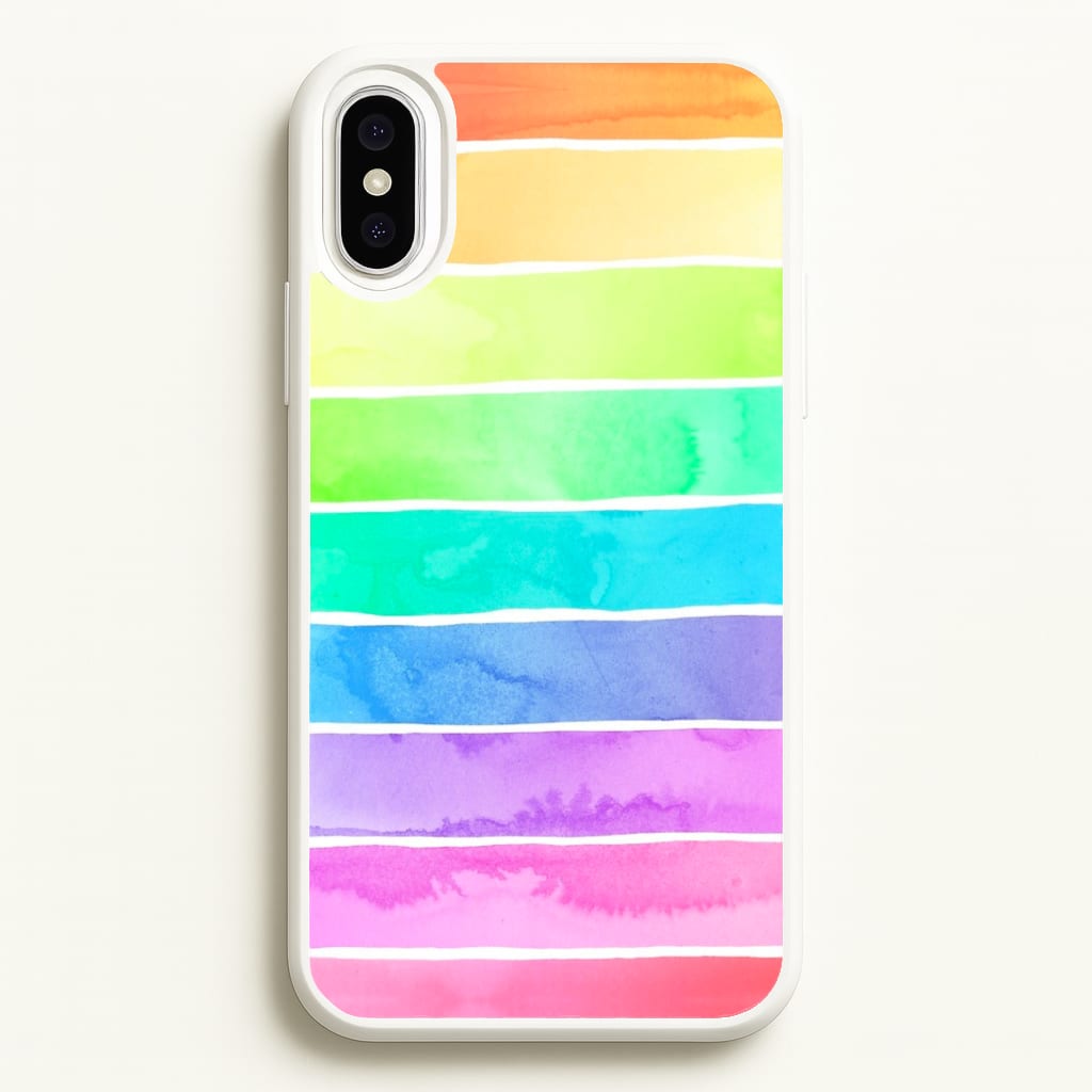 Summer Rainbow Stripes Phone Case