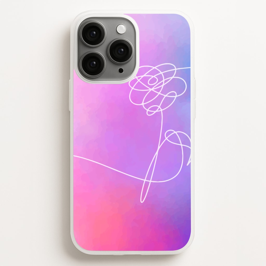 BTS Flower Pattern - K Pop Phone Case