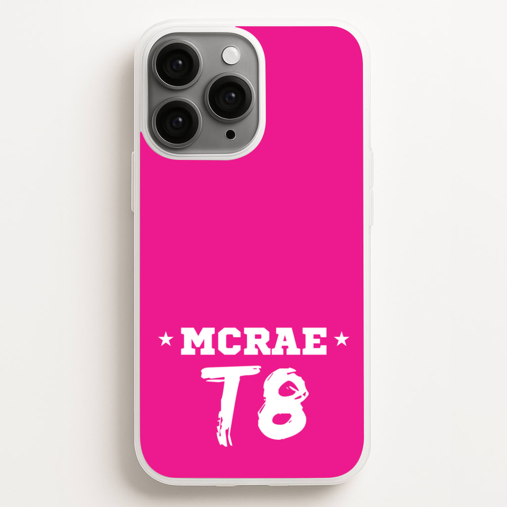 Pink T8 Sports Phone Case