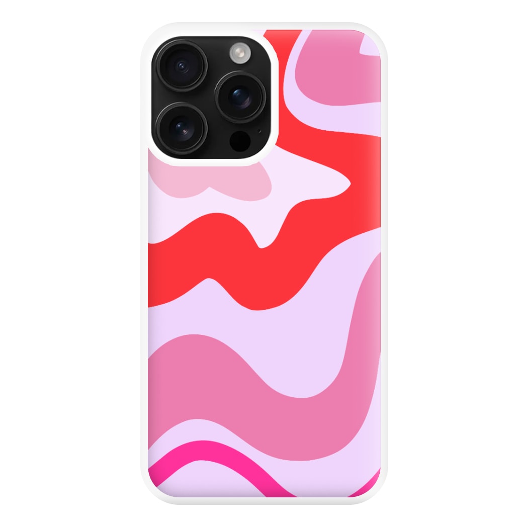 Purple & Pink Abstract Phone Case