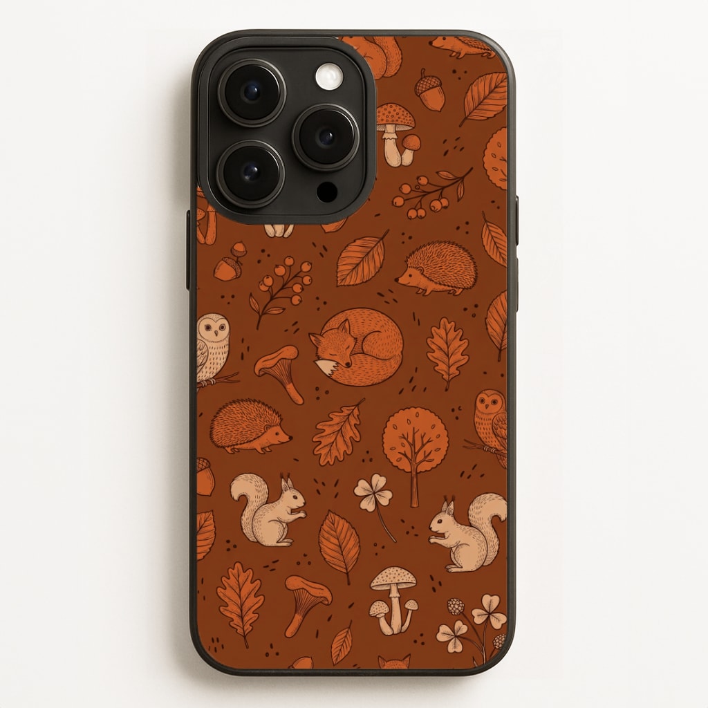 Woodland Folk Toss Phone Case
