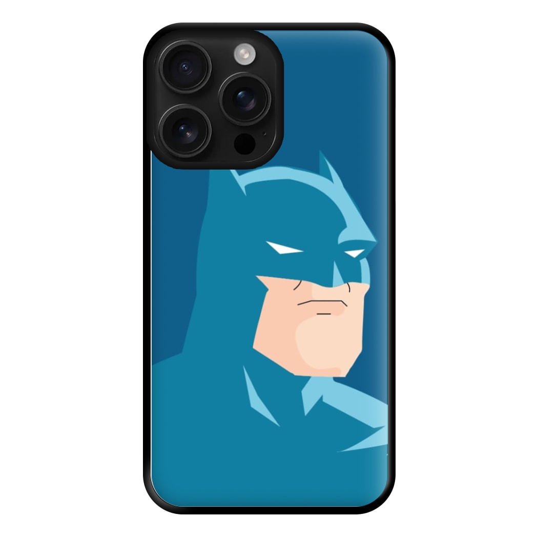 Blue Bat Superhero Phone Case