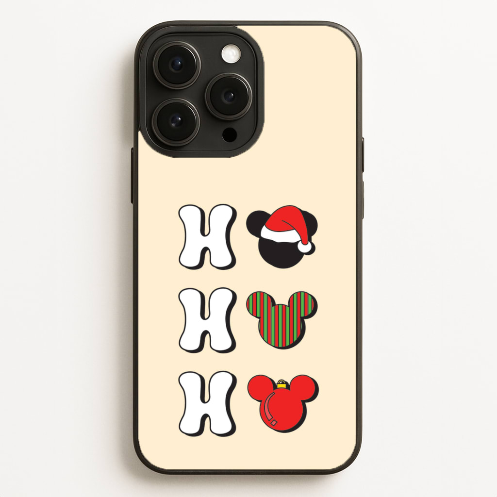 Ho Ho Ho Mickey Phone Case