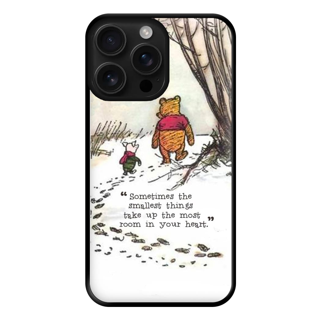 Sometimes The Smallest Things Phone Case