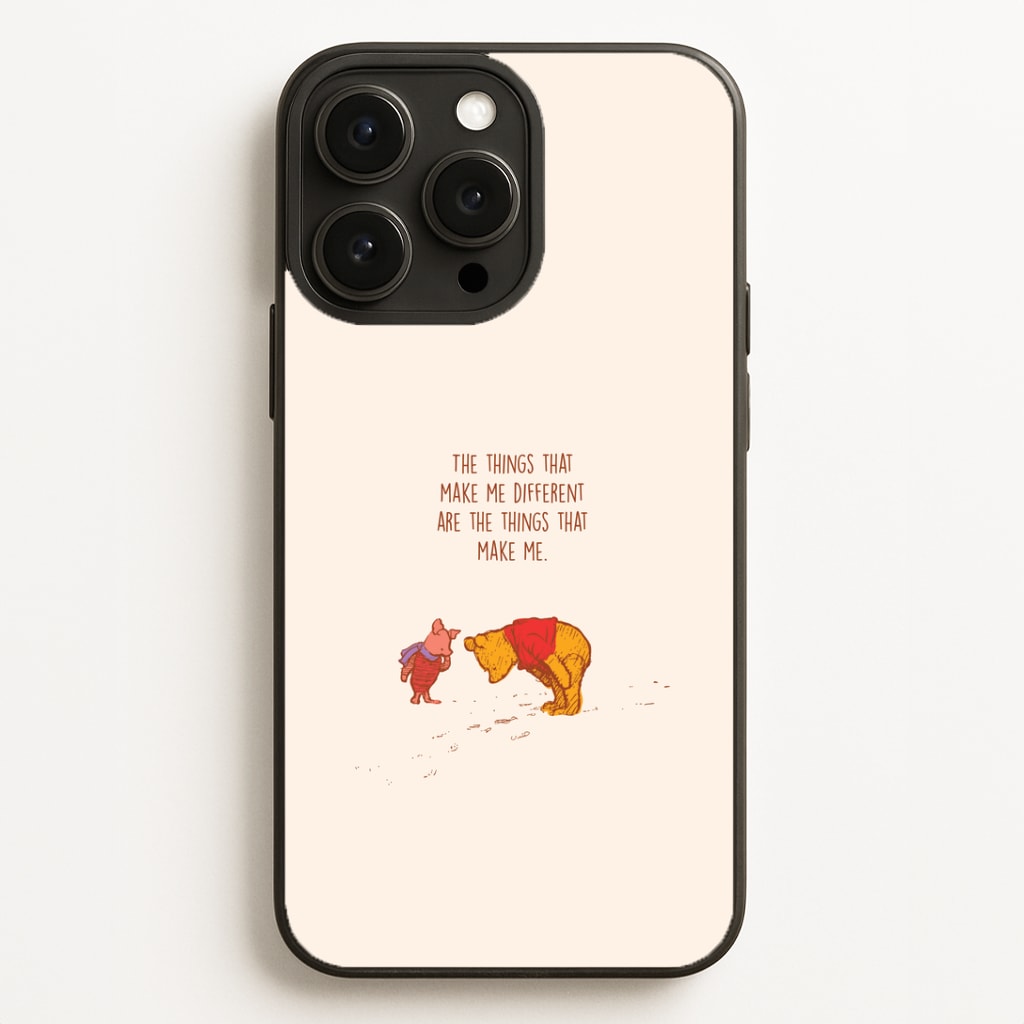 The Things That Make Me Different  Phone Case