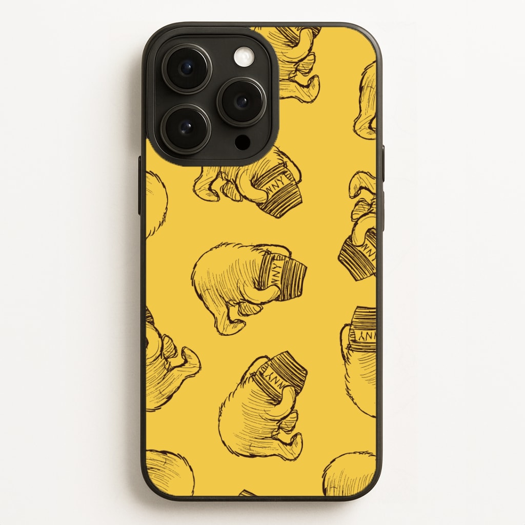 Winnie Honey Pot Pattern Phone Case