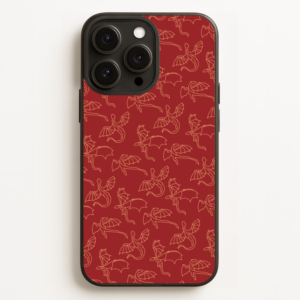 Flying Dragons - Dragon Patterns Phone Case